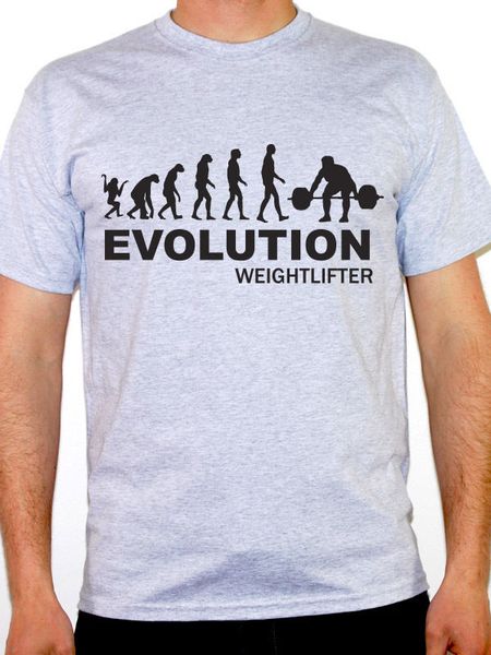 

cool designs selling evolution weightlifting weight trainer / body builder themed t sport hooded sweatshirt hoodie t shirt