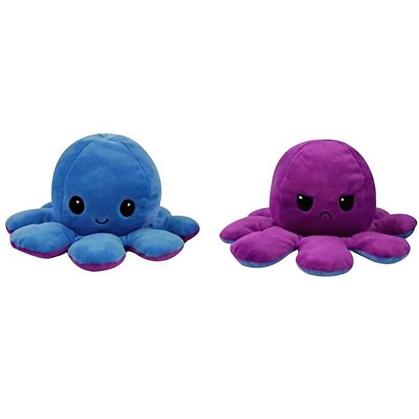 

cute soft simulation reversible oc doll kids christmas gift double sided plush toy chirdren birthday gift fast shipping h bbyopz