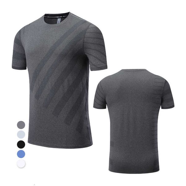 

print sports t men fast dry breathable running fashion shirts traning bodybuilding man fitness short sleeves, Black;blue