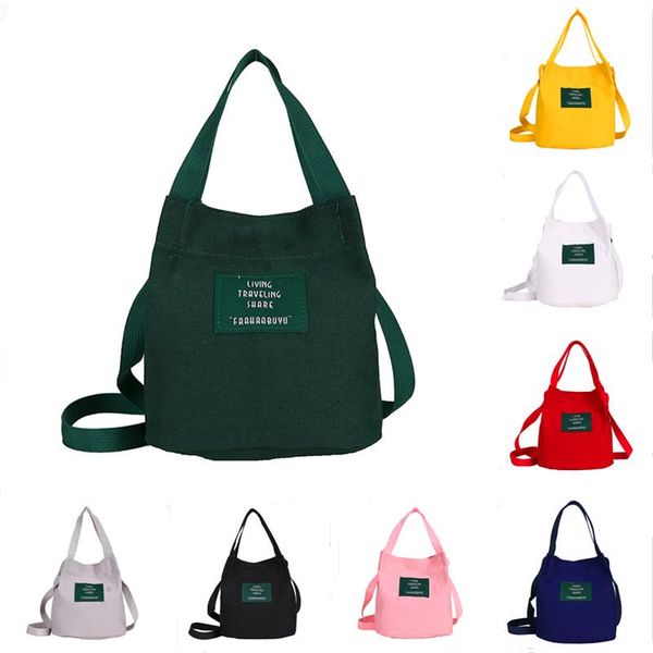 

2020 women new fashion canvas messenger bag mini single shoulder bag lady girls swagger female shopping travel handbag