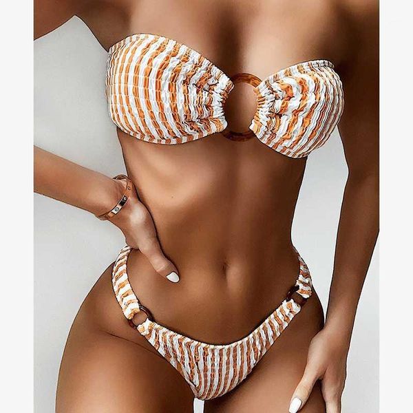 

two piece pleated sewing swimsuit leopard bikini push up swimwear swimming suit for women bikinis 2020 girls bathing suits1, White;black