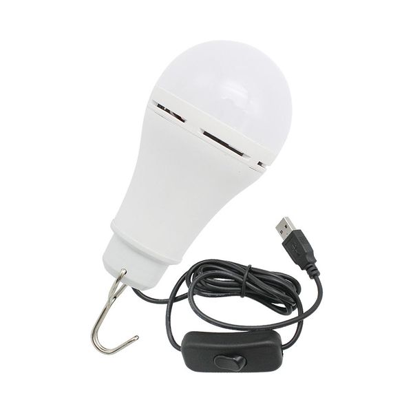 

portable lanterns 5w usb led bulb light with switch button home emergency night lamp for hiking camping fishing outdoor lighting swy wmtaaa