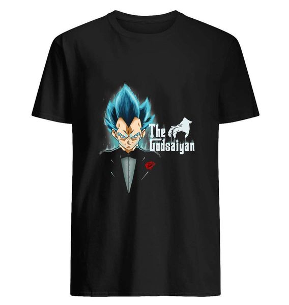 

the godsaiyan gott blaue mafia vegeta t-shirt men's fashion summer short sleeves t shirts sport hooded sweatshirt hoodie