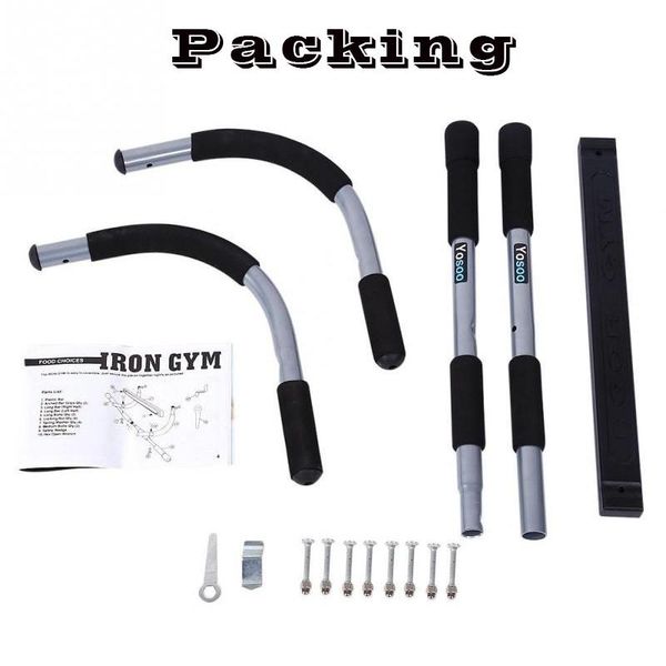 

indoor fitness door frame pull up bar wall chin up bar adjustable training horizontal bar home men workout fitness equipments bbyuzk