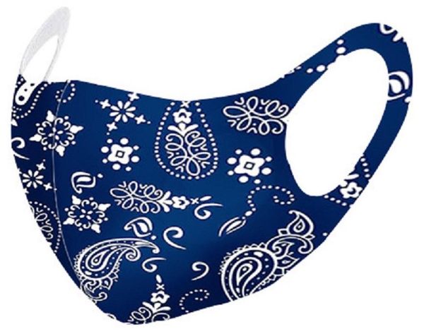 

paisley balaclava 3d washable reusable mask pm2.5 care shield sun color gold elbow sequins designer face party masks dhl