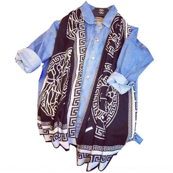 

doko thinnarrowsmall scarfscarf styleversatilespring autumn foreign fashionthin silk and, Black;white