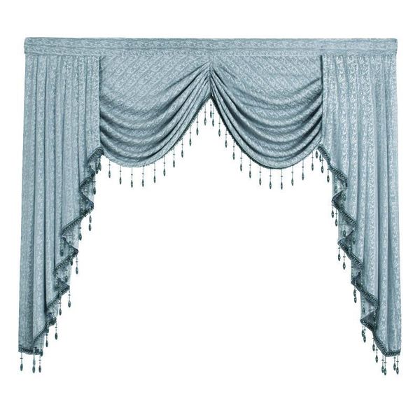

1 piece european valances for living room waterfall valances for kitchen modern curtains liv jllsab soif