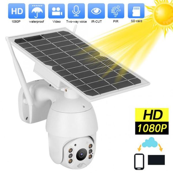 

cameras wdskivi wifi solar panel outdoor battery waterproof 4g version ip camera 1080p hd cctv security wireless 360 pzt