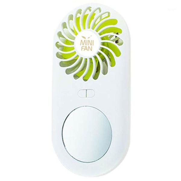 

mini portable pocket fan usb charging handheld/desksmall fan with mirror1