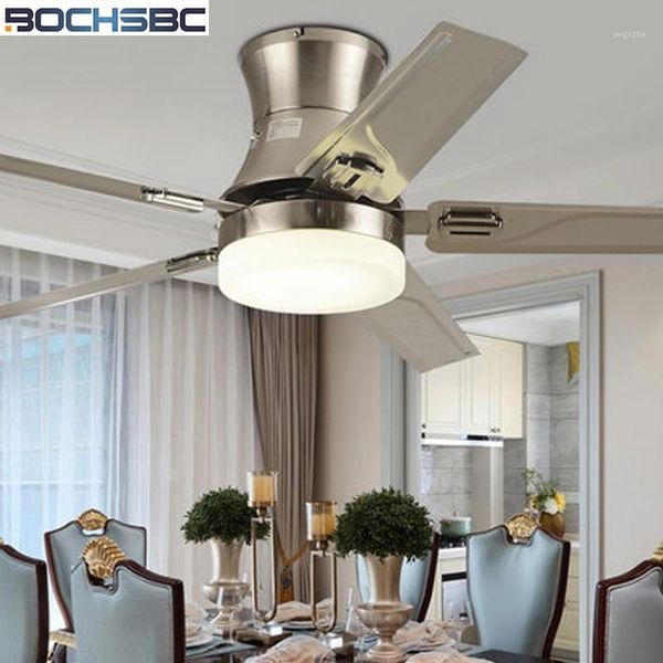 

bochsbc wooden-art ceiling fan light american simple modernfan light for living room dining room decoration with remote control1