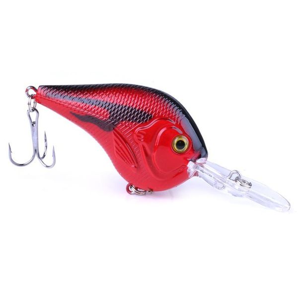 

1pcs fishing lures 9.5cm 11.5g crankbait depth 2-3 meters swimbait fishing wobblers hard fish qyluzx