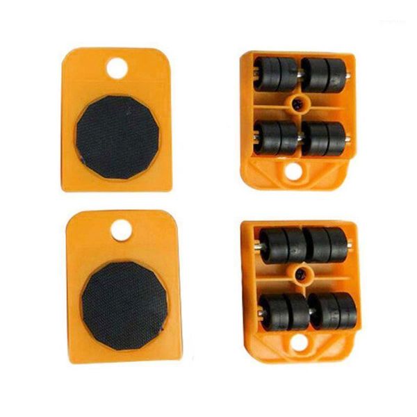 

1/4pcs furniture mover transport lifter heavy stuffs 4 wheeled roller hand tools dropship1