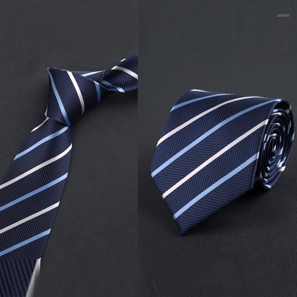 

men office business wedding neck tie england stripes jacquard woven 8cm wide necktie@881, Black;gray