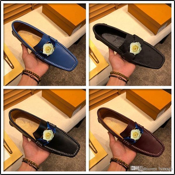 

c1 bs men shoe comfort men casual shoe slip-on mens sneakers fashion leather shoes men loafers male shoes driving footwear 22 11, Black