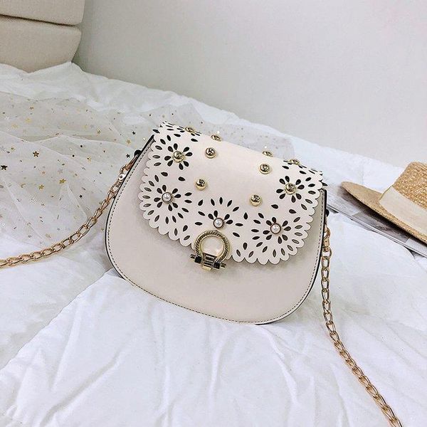 

2020 summer new ladies pu lock shoulder bag messenger bag