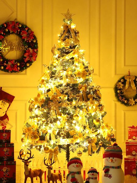 

new1.5 1.8 2.1 2.4 m decorations christmas family set tree l scene layout