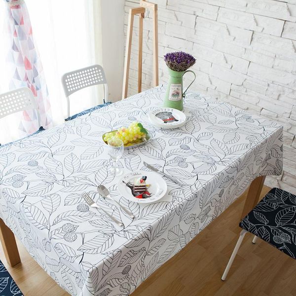 

table cloth american style new cotton linen tablecloth fashion floral print rectangular table cover for home party event decor