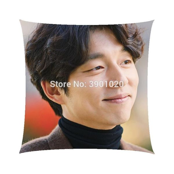 

pillow korea gong yoo customize soft square including inner