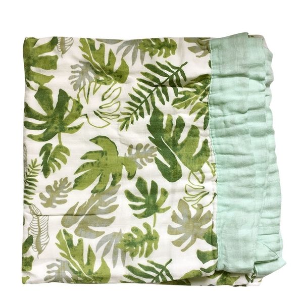 

bamboo cotton baby blanket two layer bamboo baby muslin blanket bamboo blanket infant wrap y200109