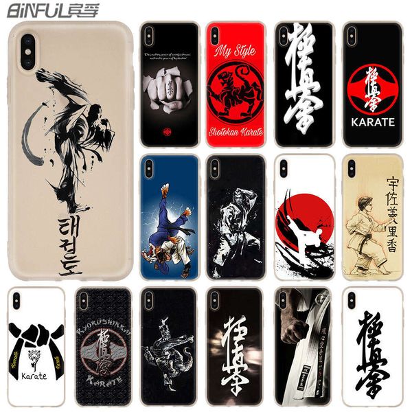 

bgrfkyushu - vip soft cover with karate symbol for vip 12, 11 pro, x, xs, max, xr, 8, 7, 6 plus, 5s, se, 2020 s, 6.1swza