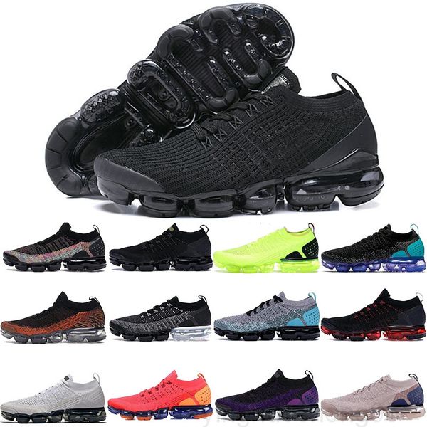 

35 colors new fly moc 3.0 knit men women casual shoes air cushion true black white blue pink yellow chaussures sneakers gh9j
