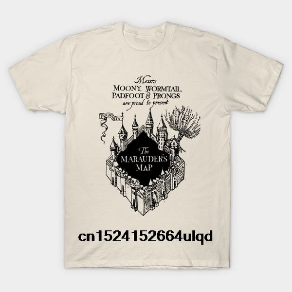 

100% хлопок custom напечатаны мужчины мародер карта marauderers карта балахон дизайнеры футболки толстовка