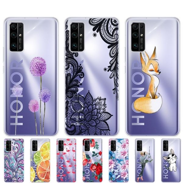 

for case bmh-an10 etui soft silicon tpu back on huawei honor 30 + phone cover honor30 pro plus ebg-an10 bumper