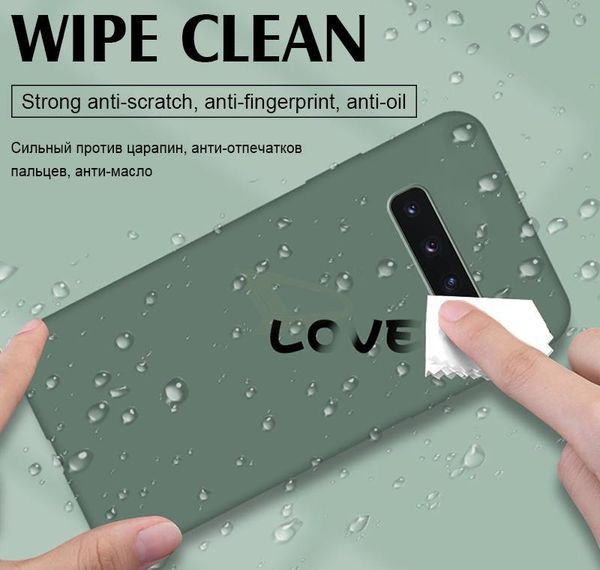 

liquid sile phone case for samsung galaxy s8 s9 s10 s20 plus ultra s10e note 8 9 10 pro soft s bbyhsm bdepack2001