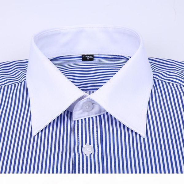 

orinery striped mens dress shirt fashion brand long sleeve camisa masculina french cuff wedding tuxedo shirt plus size, White;black