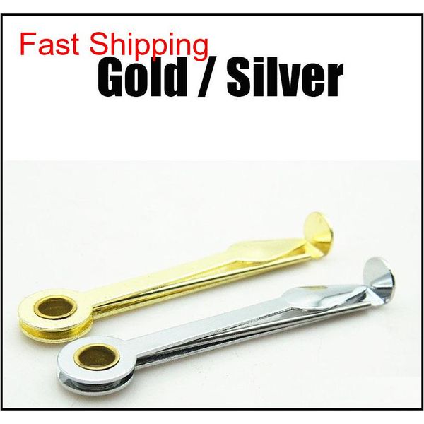 

stock multifunctional 3 in 1 stainless steel smoking pipe gold/silver cleaning tools knife smoking pipe cleaner woo qylavu wphome