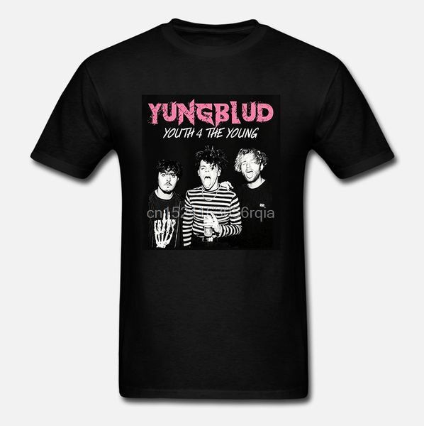 

yungblud men harajuku funny print men hip hop 100% cotton streetwear 2 hoodie designers t shirts sweatshirt