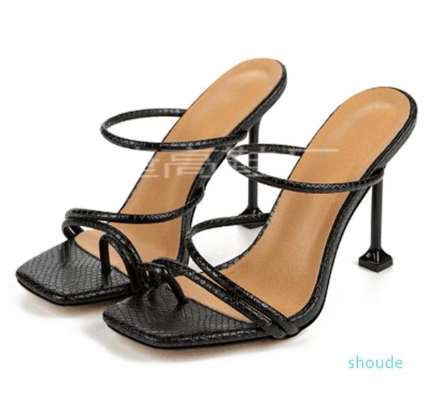 

new summer sandals stiletto heels for women high heels, Black
