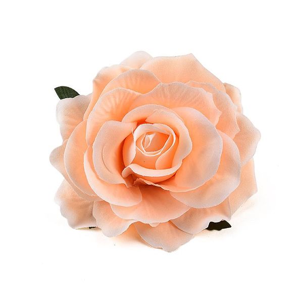 

1pcs 9cm artificial silk flowers heads for wedding decoration white rose diy wreath gift box scrapbooking craft fake flo jllgvq