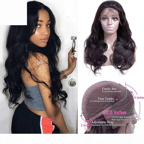 

lace front human hair wigs transparent hd lace frontal wig 180 200 density lace front wig remy 13x4 brazilian body wave wig.#ddr, Black;brown