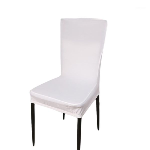 

solid color modern plain chair cover spandex stretch elastic chair cover restaurant restaurant wedding seat1