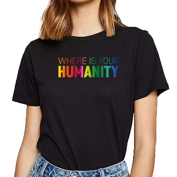 

t shirt women where is your humanity hip hop vintage print female tshirt sport hooded sweatshirt hoodie