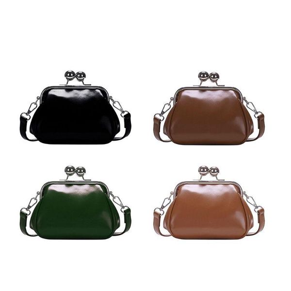 

женщины урожай мешок плеча pu кожаный мини crossbody коммуникатор дамы сумки кошелек