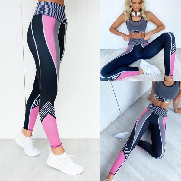 

big strength big size women leggings casual compression fitness ladies workout high waist long leggings trousers, Black