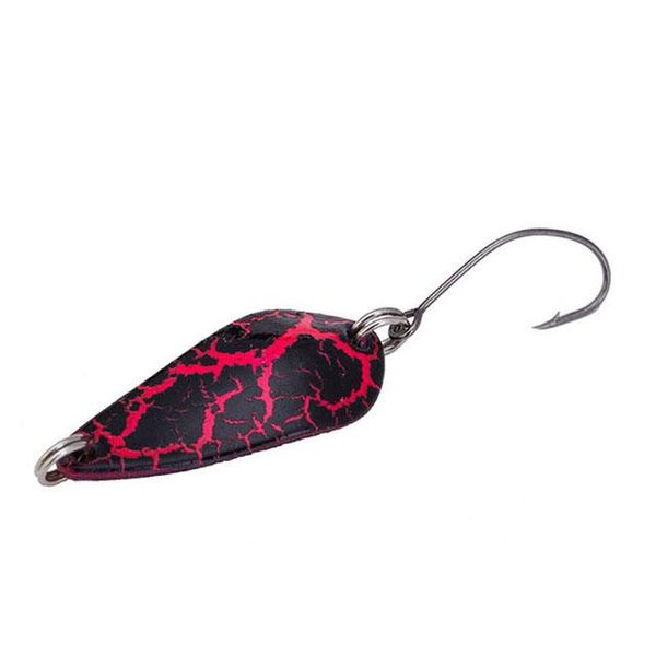 

5pcs metal spinner spoon fishing lure copper hard bait 3.5g 30mm artificial sequins with single hooks tackle bbybad alice_bag