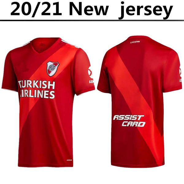

new 20 21 river plate away red jersey soccer martÃ­nez d,alessandro balanta cavenaghi scocco 2020 2021 river plate football shirt, Black