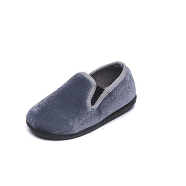 

cmsolo toddler boys girls velvet loafer sell new 2021 winter kids shoes flat comfortable (choose according to size chart, Black