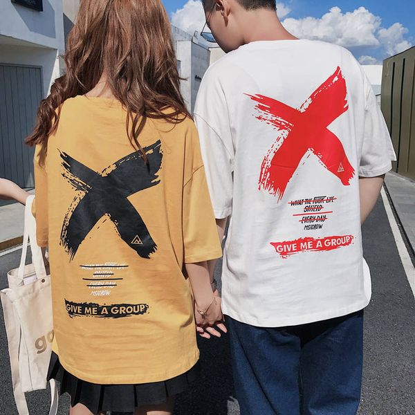 

2019 japanese embroidery funny cool printed t-shirts cotton japan hip hop casual t shirts streetwear pullover tees males, White;black