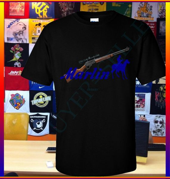 

new marlin firearms logo model 336w scope t shirt s-2xl sport hooded sweatshirt hoodie