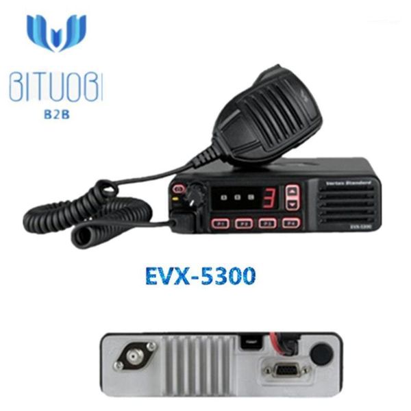 

walkie talkie evx-5300 dmr digital radio 403-470mhz 45w vehicle mouted talkie1