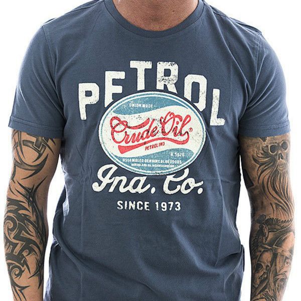 

спорт petrol industries тенниска oil made 600 blau neu m nner shirt странные вещи печать футболки оригинальные