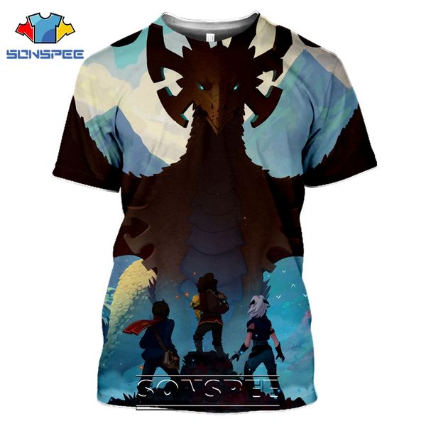 

the dragon prince anime 3d print shirts funny aesthetic hippie men clothing