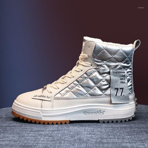 

2020 winter snow boots for women keep warm ankle boots fashion platform woman padded ins ulzzang chunky ladies plush shoes1, Black