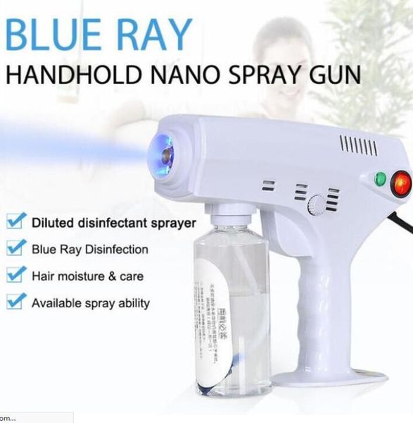 

cold fogger machine blu ray disinfection sprayer atomizer disinfectant sterilizer 1200w big power handheld electric hair nano spray