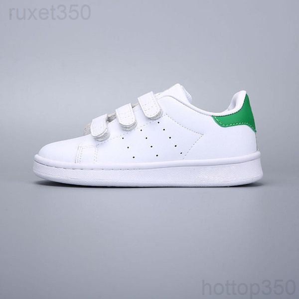 

2020 new brand shell head boy girls sneakers superstar children kids shoes new stan shoes fashion smith sneakers leather sport running ixe5p, Black