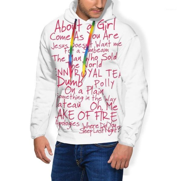 

nirvana hoodie nirvana unplugged set list pink text hoodies streetwear fashion pullover hoodie print hoodies1, Black